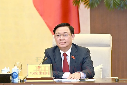 Chủ tịch Quốc hội chủ trì họp đánh giá về công tác phục vụ trong tuần họp đầu tiên của Kỳ họp thứ 2