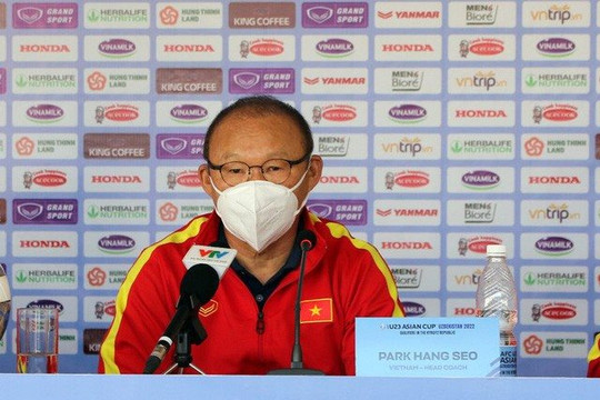 HLV Park Hang-seo: ĐT U23 Việt Nam đã sẵn sàng cho trận ra quân