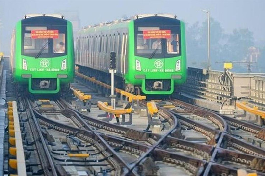 Sẵn sàng vận hành khai thác đường sắt đô thị Cát Linh - Hà Đông