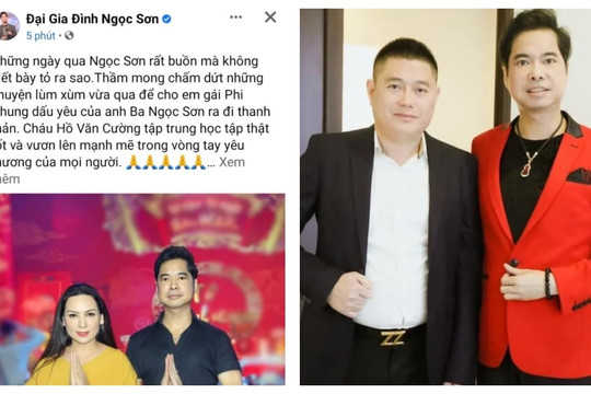 Bị nói bênh Hồ Văn Cường chỉ trích Phi Nhung, Ngọc Sơn chốt hạ một câu tỏ rõ thái độ