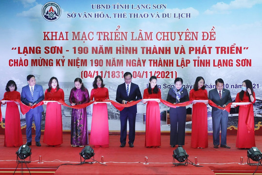 Lạng Sơn: Tổ chức triển lãm chuyên đề “Lạng Sơn – 190 năm hình thành và phát triển” 