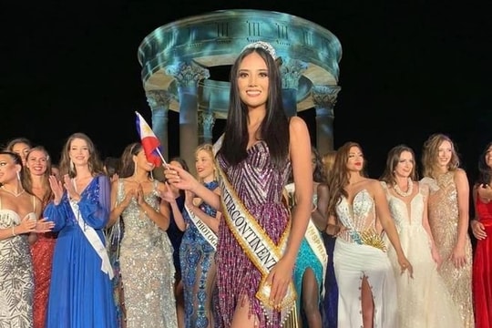 Người đẹp Philippines đăng quang Hoa hậu Liên lục địa 2021