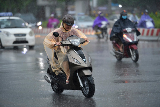 Nhiều khu vực có mưa, Bắc Bộ trời lạnh