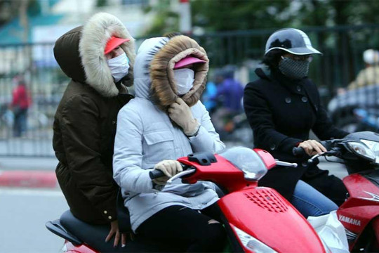 Sắp có đợt rét diện rộng và rét sâu ở Bắc Bộ và Bắc Trung Bộ