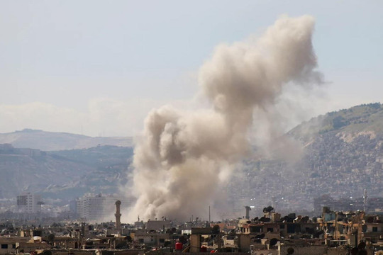 Syria: Israel không kích bằng tên lửa nhằm vào vùng ngoại ô thủ đô Damascus