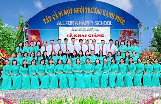 Trường THCS Lê Chân (Hải Phòng): 20 năm thắp sáng niềm tin
