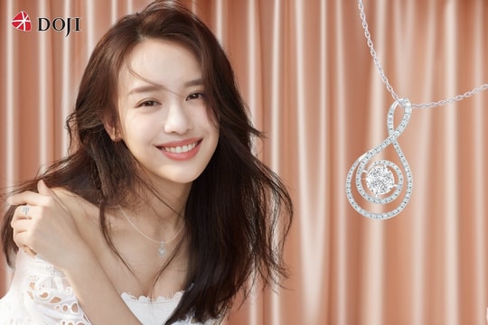 Biến hóa ngẫu hứng, đẹp khác biệt cùng Trang sức Kim cương cao cấp DOJI