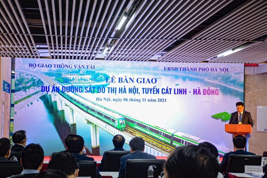 Chùm ảnh: Chính thức vận hành đường sắt Cát Linh - Hà Đông 