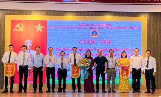 TAND TP. Hải Phòng tổ chức cuộc thi “Tìm hiểu pháp luật về phòng chống tiêu cực, tham nhũng”