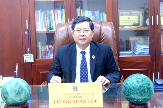 Chánh án Lương Xuân Lộc: Xét xử trực tuyến có rất nhiều ưu điểm