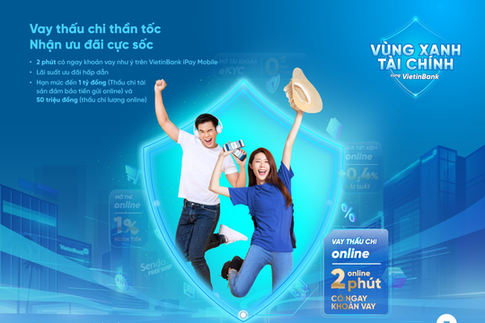 Chẳng cần đi xa, ngồi nhà vay vốn ngay trên VietinBank iPay Mobile