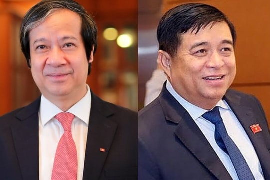 Quốc hội bắt đầu chất vấn 2 Bộ trưởng Nguyễn Kim Sơn và Nguyễn Chí Dũng