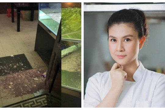 Dù đã khẳng định ly hôn với Phước Sang, nhà hàng của Kim Thư tiếp tục bị tạt mắm tôm sau màn đe dọa