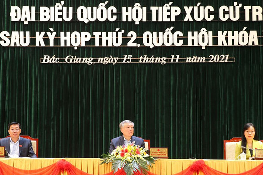 Cử tri Bắc Giang kiến nghị nhiều vấn đề về sửa đổi, bổ sung luật