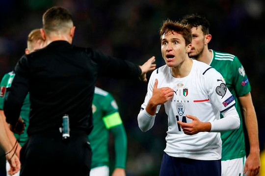 Vòng loại World Cup 2022: Italia phải đá play-off, Anh giành chiến thắng hủy diệt 10-0