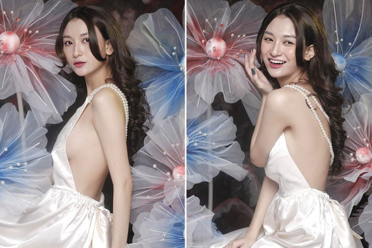 Anh Thư 'Về nhà đi con' khoe lưng trần hút mắt hậu ồn ào lộ clip 'nóng'
