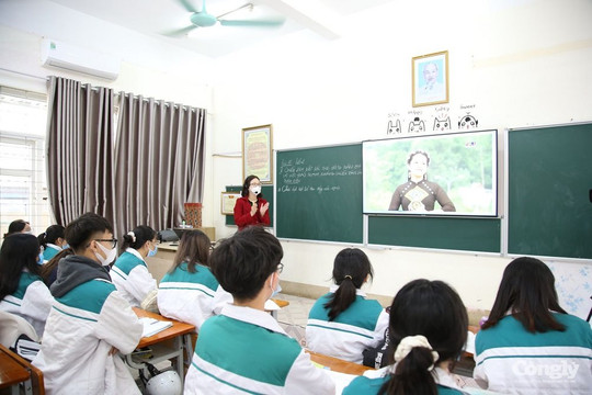 Văn hóa học đường hướng đến mục tiêu giáo dục của nhà trường theo hướng chân - thiện - mỹ