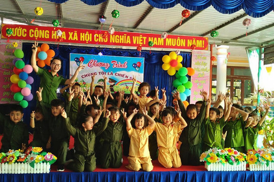 Bạc Liêu: Trường Mầm non Măng Non Vĩnh Bình – Điểm sáng của ngành Giáo dục Hòa Bình
