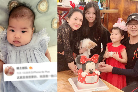Con gái Chương Tử Di lớn lên theo kiểu 'phẫu thuật thẩm mỹ', từ giống bố thành giống mẹ, giờ xinh đến mức không thể nhận ra