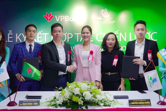 VPBank ký kết hợp tác chiến lược với Phố Xanh Group
