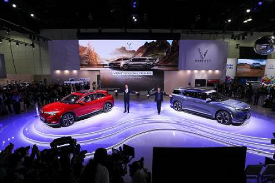 CEO Los Angeles Auto Show: VF e35, VF e36 của VinFast 'hấp dẫn không thể cưỡng'
