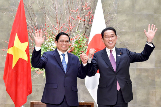 Hội đàm Thủ tướng Việt Nam-Nhật Bản: Đưa quan hệ hai nước lên tầm cao mới