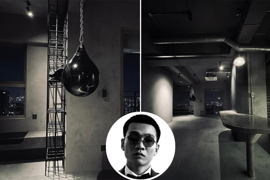Không gian căn hộ có phong cách lạ của rapper Wowy