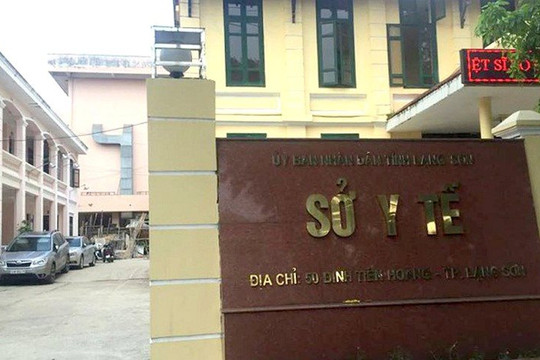 Sai phạm trong đấu thầu, một Trưởng phòng thuộc Sở Y tế Lạng Sơn bị bắt