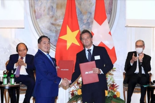 MSB ký kết hợp tác chiến lược với ngân hàng Kaleido Thụy Sĩ
