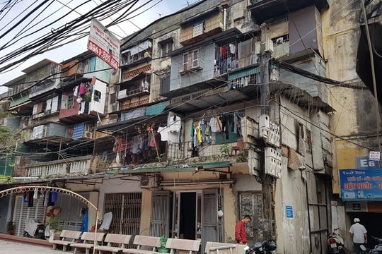 Hà Nội dự chi gần 6.000 tỷ cải tạo chung cư cũ