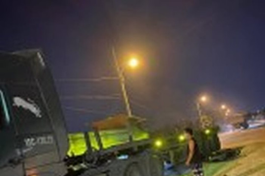 Đông Anh: Tai nạn thương tâm trước cổng công ty AMACCAO