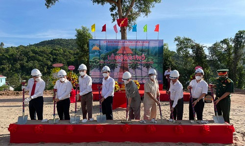 Khởi công xây dựng Đền tưởng niệm các Anh hùng liệt sỹ tại TP Phú Quốc