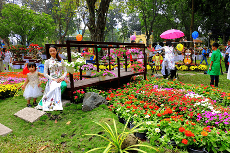 TP.HCM: Miễn phí vé cổng tham quan Hội hoa Xuân Tết Nhâm Dần 2022