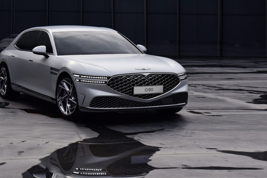 Genesis G90 năm 2022 sẽ có thiết kế đẹp và sang trọng hơn