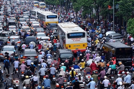 Hà Nội dự kiến dừng hoạt động xe máy trên địa bàn các quận vào năm 2030