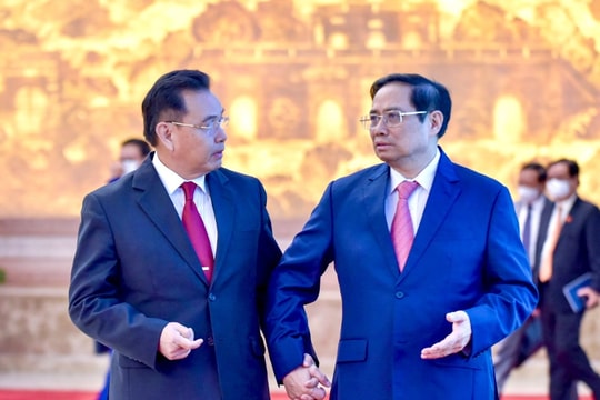 Lãnh đạo Nhà nước, Chính phủ hội kiến, tiếp Chủ tịch Quốc hội Lào