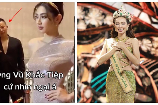 Nhan sắc Thùy Tiên bị team qua đường chụp lén vẫn không 'hút' bằng ánh mắt Vũ Khắc Tiệp nhìn nàng Hậu