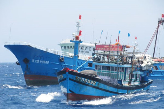 12 thuyền viên tàu cá được cứu sống sau nhiều giờ lênh đênh trên biển
