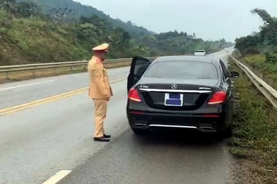 Che biển số ô tô để tránh phạt nguội trên cao tốc bị xử lý như thế nào?