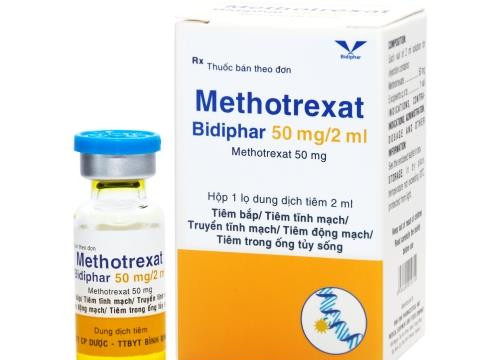 Thu hồi lô thuốc Methotrexat Bidiphar không đạt chất lượng