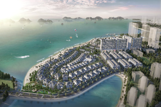 Vị trí khan hiếm làm nên giá trị và đẳng cấp chủ nhân của Grand Halong Villas Bay 