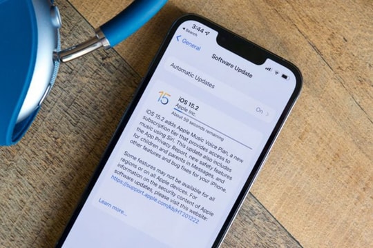 Apple chính thức phát hành iOS 15.2