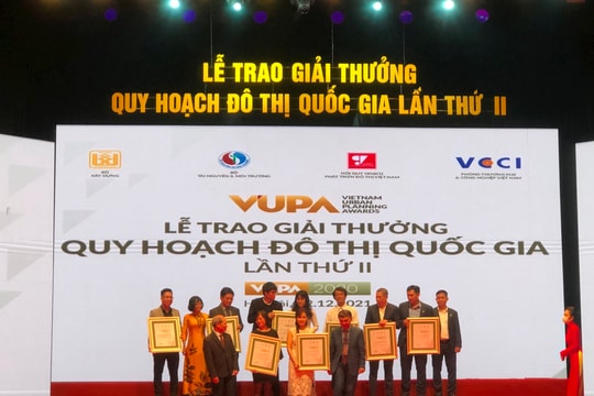 Hinode Royal Park gặt hái giải thưởng tại Lễ trao giải Quy hoạch đô thị Quốc gia lần thứ II (VUPA 2020) 
