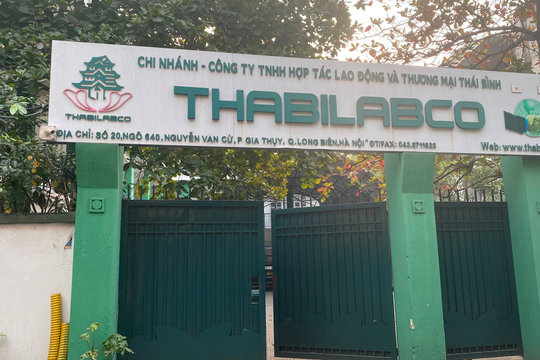 Công ty THABILABCO bị “tố” thu sai quy định để chuyển giai đoạn thực tập sinh