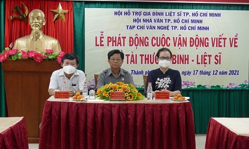 Phát động cuộc thi viết về đề tài Thương binh, Liệt sĩ