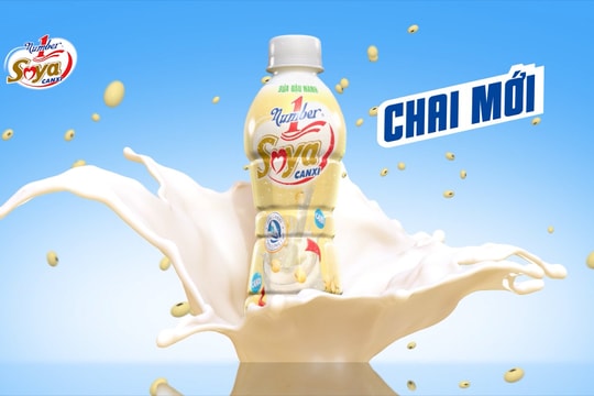 Number 1 Soya Canxi đem đến “chai mới siêu cool, xương siêu cứng”
