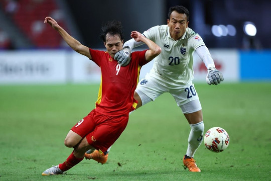Tuyển Việt Nam thất bại 0-2 trước Thái Lan trong trận bán kết lượt đi AFF Cup 2020