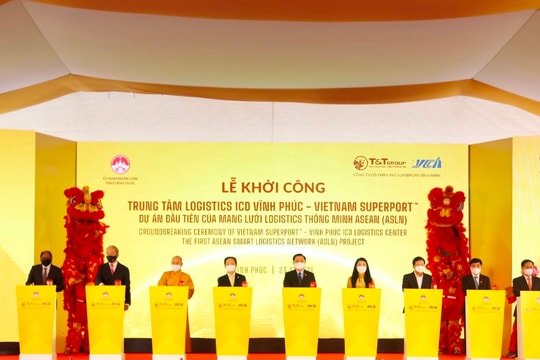 Tập đoàn T&T Group và đối tác Singapore khởi công "siêu cảng" đầu tiên của mạng lưới logistics thông minh ASEAN