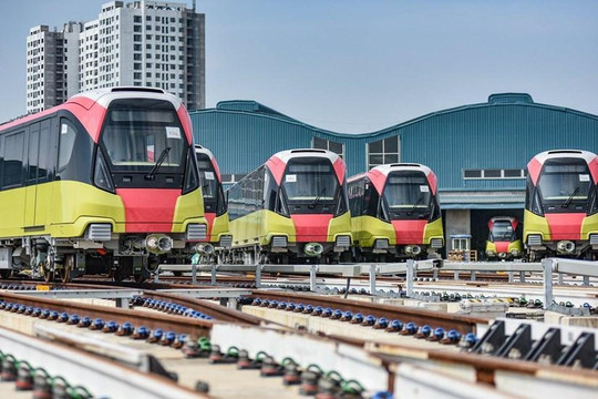 Hà Nội sẽ xây dựng 3 tuyến đường sắt đô thị 5 năm tới