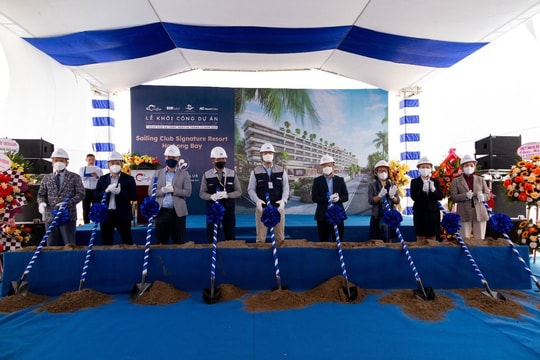BIM Land công bố đơn vị quản lý dự án cùng tổng thầu và khởi công Sailing Club Signature Resort Ha Long Bay 
